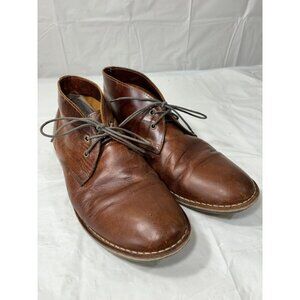 Franco Fortini Dade Brown Leather Chukka Boot Men's Size 10 M